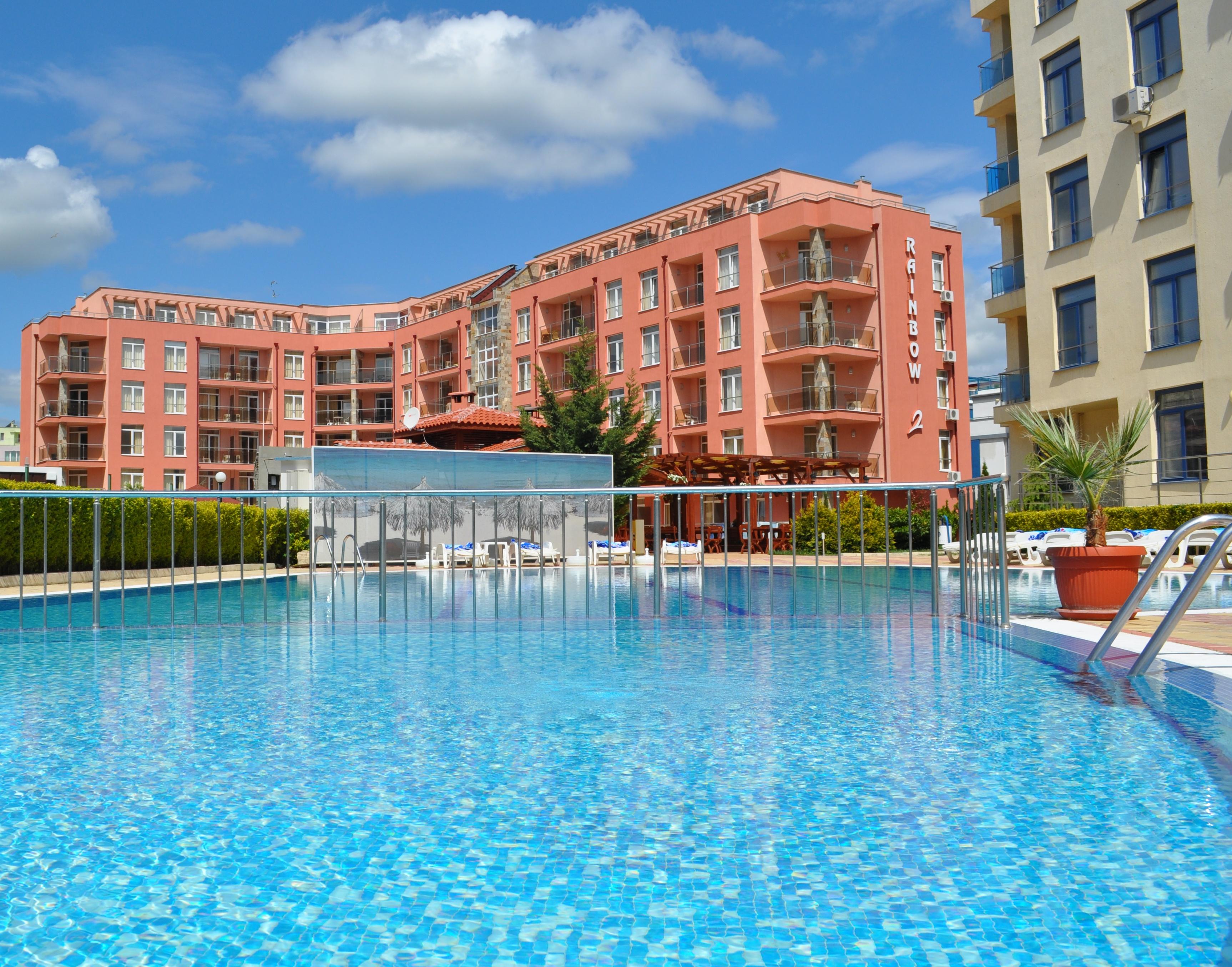 Rainbow 2 Holiday Complex Sunny Beach Exterior photo